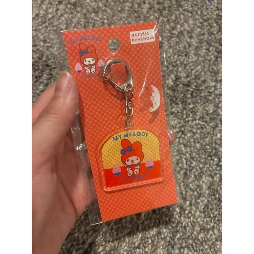 Sanrio Furukawa Fruit Market Series Keyring My Melody NWT